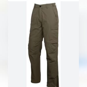 World wide sportsman convertible nylon cargo pants and shorts
